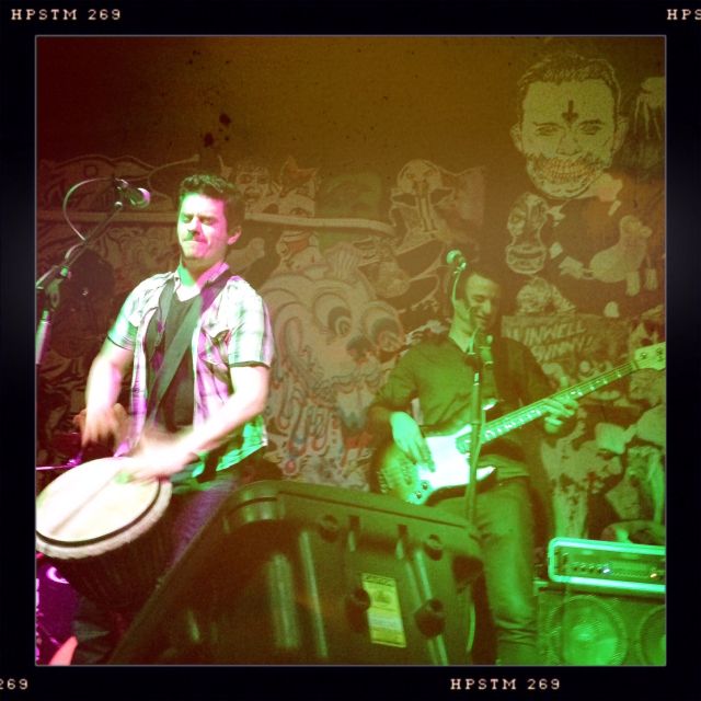 Simon Hudson and band, single 'Do Me A Favour' launch, The B-East, Melbourne